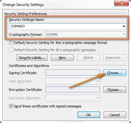 Secure messages by using a digital signature in Outlook